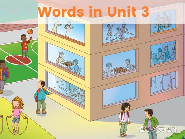 单词闪卡 Unit 3 | 小学英语人教新起点三年级下册