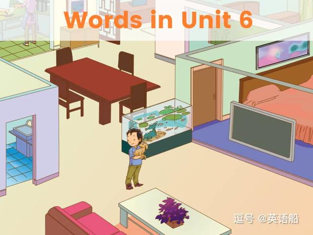 单词闪卡 Unit 6 | 小学英语人教新起点三年级下册